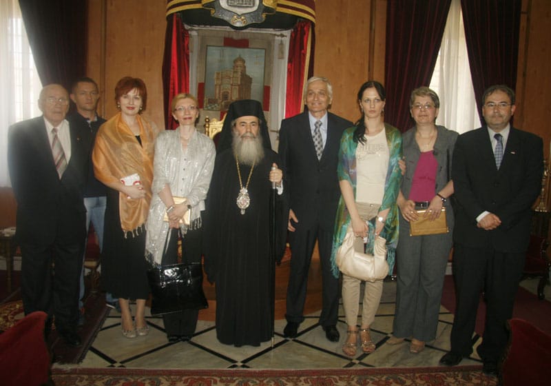 1.Commemorative photo of Mr. Spiric visit to the Patriarchate.