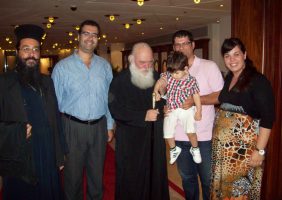 His Beatitude Archbishop of Athens in Qatar