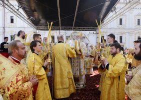 Joint Patriarchal Primatial Service in Kiev