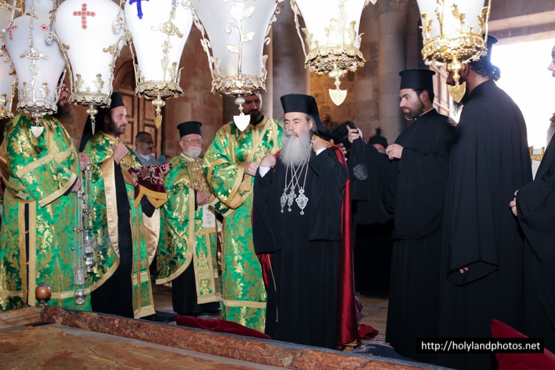 Welcoming His Beatitude to the Site of the Apokathelosis
