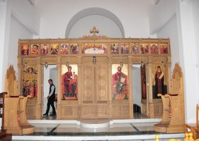 The opening of the doors of the Holy Sepulchre Exarchy in Nicosia