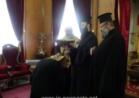 F. Gregorios receives blessing as Steward