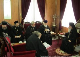 Meeting between the Delegations of the Patriarchates of Romania and Jerusalem