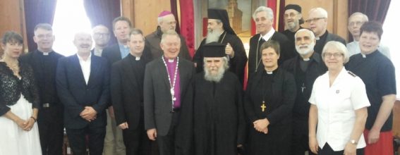 His Beatitude with the Christian Council of Sweden