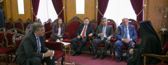 The undersecretary’s visit to the Patriarchate