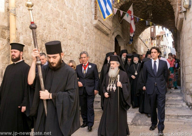 Procession to the Church of the Resurrection