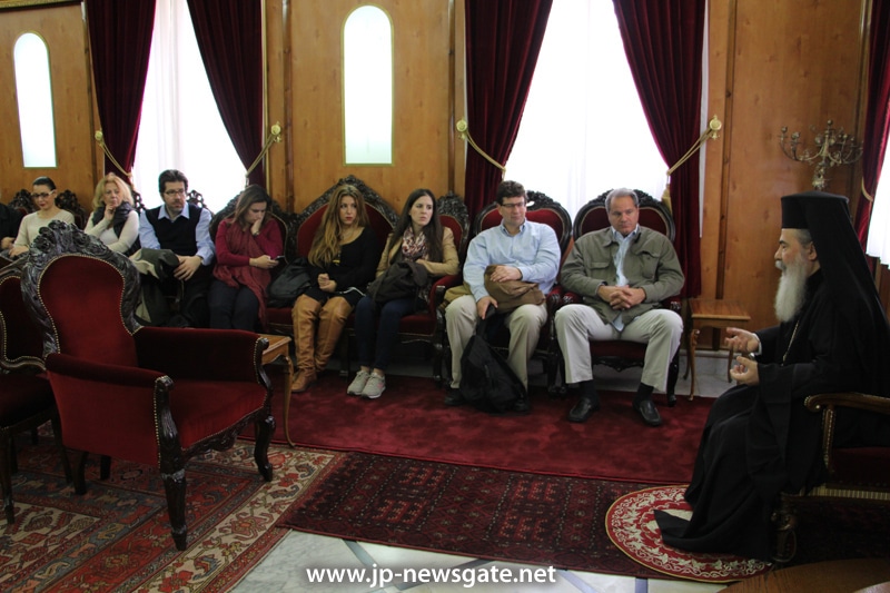 The Patriarch meets with journalists