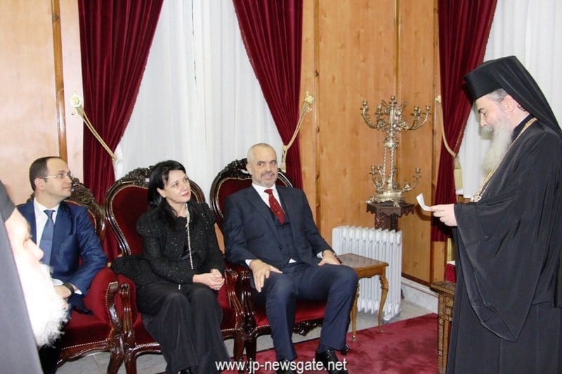 The Albanian Prime Minister visits the Patriarchate