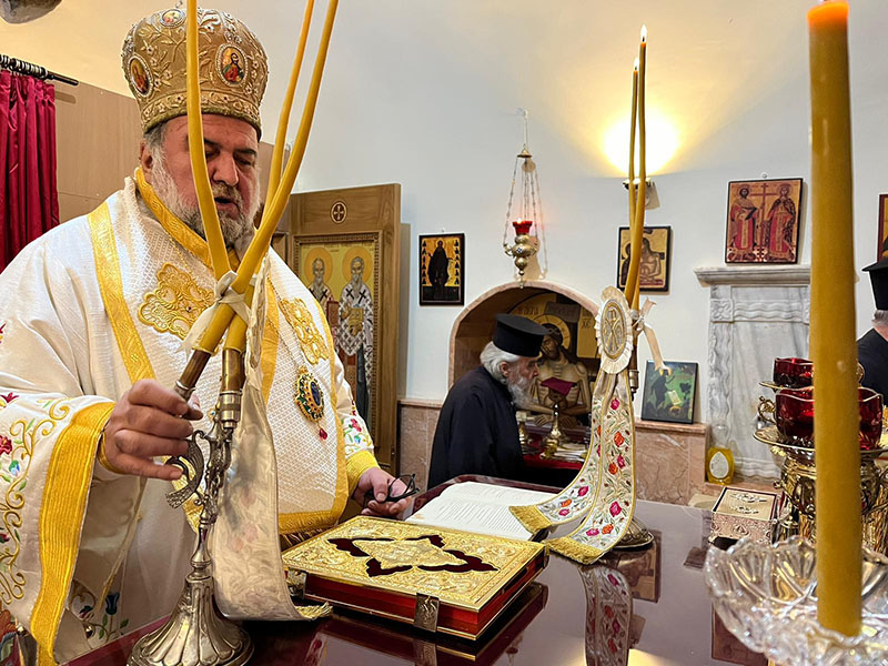 THE FEAST OF THE PATRIARCH OF JERUSALEM SAINT MODESTOS AT THE ...